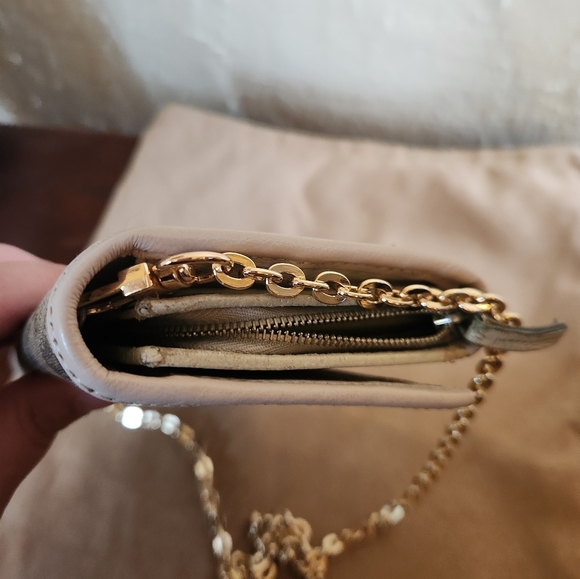 Gucci Canvas Continental Chain Wallet - Picture 9 of 11